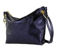 modamoda de T243 Petit sac à bandoulière en cuir fabriqué en Italie, Small