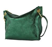 modamoda de T243 Petit sac à bandoulière en cuir fabriqué en Italie, Small