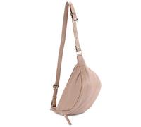 modamoda de - T77 Grand sac banane Sac poitrine italien en cuir souple, Rose., Large