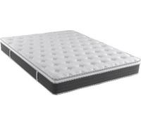 MODAMS Nuvola 140 x 190 - 266 Ressorts biconiques - MoussePolyuréthane24kg/m² - Surmatelas intégré - Respirant - Réversible - Ep. 27 cm