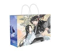 MoDaoZuShi Sac Cadeaux - Anime Figure Autocollants Broche Carte Poster Jouet Bag - The Founder of Diabolisms Figurine Décoration Set