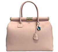 Modarno Sac à main pour femme en cuir avec bandoulière 35 x 28 x 16 cm, rose