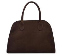 Modavo Sac à main en daim vintage avec poignée supérieure pour femme, Chocolat Large, L