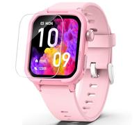 ModaWin Montre connectée pour Enfant, 1.5" Montre Podometre, 19+ Modes d'entrainement, fréquence Cardiaque, Suivi du Sommeil,Longue durée, Étanche, Cadeau pour Les Filles et Les garçons 6-15 (Rose)