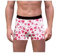 Modaworld Culotte Boxer Homme pour La Saint-Valentin Boxers Homme Tenue Saint Valentin Hommecalecon Pere Saint Valentin Idée Cadeau Homme