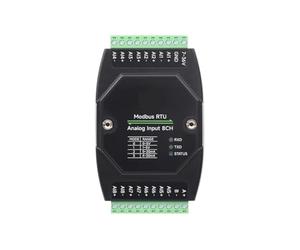 Modbus RTU - Module d'acquisition analogique à 8 canaux, entrée analogique, qualité industrielle, 12 bits, haute précision, prise en charge du courant(Current Mode(0-20mA))
