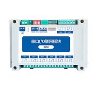 ModBus RTU Module série IO RS485 Interface 8DO 8 sorties numériques EBYTE MA01-XXCX0080 Rail d'installation 8~28 VDC