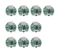 Mode 10 W LED lampe de poche Driver Board avec chargement USB et contrôle de luminosité en deux étapes Module électronique double mode