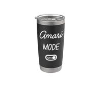 Mode Amari Activé Nom Drôle Gobelet isotherme en acier inoxydable double paroi