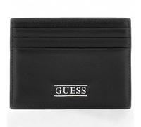 Mode Amène Cartes de Crédit GUESS Neuf Boston Homme Cuir Noir - SMNEBRLEA25BLA