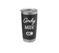 Mode Andy Activé Nom Drôle Gobelet isotherme en acier inoxydable double paroi