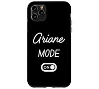 Mode Ariane Activé Nom Drôle Coque pour iPhone 11 Pro Max