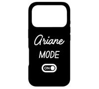 Mode Ariane Activé Nom Drôle Coque pour iPhone 17 Pro