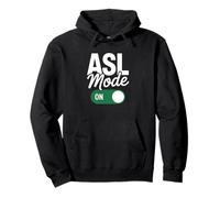 Mode ASL inspirant pour apprendre la motivation des femmes et des hommes Sweat à Capuche
