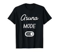 Mode Asuna Activé Nom Drôle T-Shirt Graphique avec Valeur