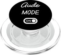 Mode AUDE Activé Nom Drôle PopSockets PopGrip pour MagSafe