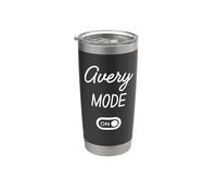 Mode Avery Activé Nom Drôle Gobelet isotherme en acier inoxydable double paroi
