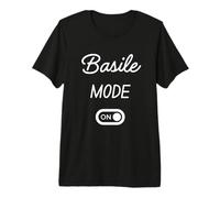 Mode Basile Activé Nom Drôle T-Shirt Haut de Gamme
