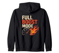 Mode Boost Complet Turbo Car Auto Speed Racing Design Sweat à Capuche