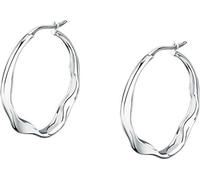 Mode Boucles d'oreilles en acier Cercles T-Design TJAXA04