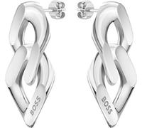 Mode Boucles d'oreilles en acier Liens 1580528