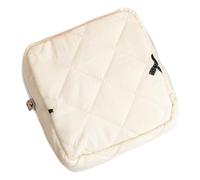 Mode Bowknot Période Sac de produit pour un accès pratique Porte-tampon sanitaire Organisateur de tampons de maquillage Portable Sac d'hygiène féminine, b, Taille unique