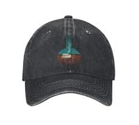Mode Breaking Bad Temps de Cuisson Casquettes de Baseball pour Hommes Femmes en détresse Lavé Couvre-Chef TV Activités de Plein air Casquettes Souples Chapeau