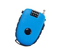 Mode Câble en acier à combinaison Verrouillage portable Rétractable Serrure à rouleau pour scooter, vélo, valise, moto, moto à traction haute