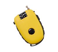 Mode Câble en acier à combinaison Verrouillage portable Rétractable Serrure à rouleau pour scooter, vélo, valise, moto, moto à traction haute