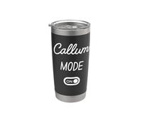 Mode Callum Activé Nom Drôle Gobelet isotherme en acier inoxydable double paroi