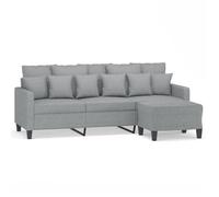 &Mode Canapé à 3 places Sofa salon Canapé rembourré - 198 x 77 x 80 cm - avec repose Sale709357