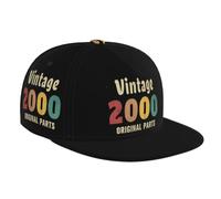 Mode Casquette De Baseball Pièces d'origine Vintage 2000 Trucker Cap Sportive Hip Pop Casquette pour Femme, Voyages, Adolescent