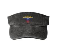 Mode Casquette De Chasse Drapeau du Venezuela D'Amérique Centrale Visière Cap Rétro Casquette De Baseball pour Adolescent, Running, Femme