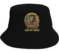 Mode Chapeau de Pêcheur Lion Sauve Mes Feuilles Chapeaux de Soleil de Plage Imprimé Bobs Homme pour Chasse Sports Femmes