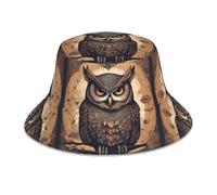 Mode Chapeau De Plage,Croyances du Hibou Extérieur Casquette Funky Chapeaux De Soleil De Plage pour Plage Sports Voyage
