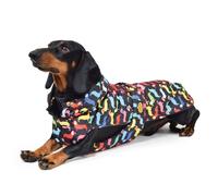 Mode Chien Manteau Matelassé Spécial Pour Teckels - 36 Cm Manteau Teckel