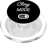 Mode Clay Activé Nom Drôle PopSockets PopGrip pour MagSafe