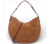 Mode Coccinelle Sac À Main Sunup Moyen Femme Cognac En Daim