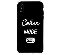 Mode Cohen Activé Nom Drôle Coque pour iPhone XS Max