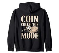 Mode Collecteur de Pièces Numismatique Hobby Collector Sweat à Capuche