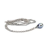 Mode Collier Fantaisie Avec Perle Paon 80 CM TROLLBEADS - TAGFA-00058