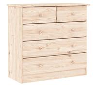 &Mode Commode Meuble de Rangement - ALTA 77x35x73 cm bois massif de pin Sale252369