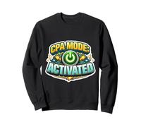 Mode CPA activé Funny Tax Season Comptable Comptabilité Sweatshirt