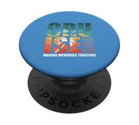 Mode croisière pour créer des Souvenirs Ensemble Vintage rétro Vacances PopSockets PopGrip Adhésif