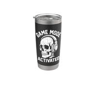 Mode de jeu activé - Jeux vidéo amusants pour adolescents et garçons Gobelet isotherme en acier inoxydable double paroi