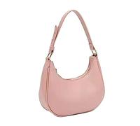 Mode de loisirs pour femme, couleur unie, contrasté, une épaule, polyvalent, sacs à pains de boulettes en PU pour l'école grand, Rose, Einheitsgröße