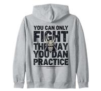 Mode de pratique des arts martiaux, backprint Sweat à Capuche