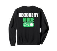 Mode de récupération Get Well Chirurgie Blessure Gym Meme sur Le Dos Sweatshirt