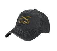 mode de rue us cavalerie branche armée croisée sabres militaire Casquette Pour Hommes Femmes Casquette De Baseball Élégante Casquette Trucker Chapeau Casual Headewear Cadeau De Couple Réglable