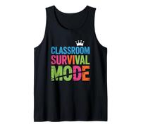 Mode de Survie Amusant pour Enseignant Débardeur